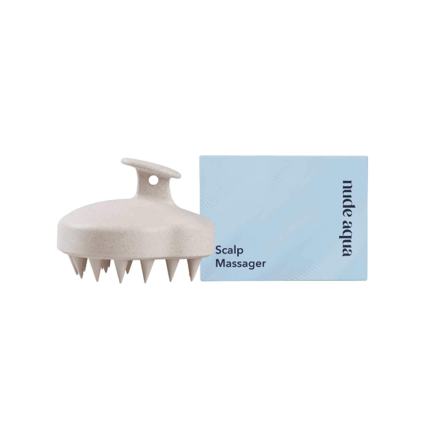 Scalp Massager - Nude Aqua