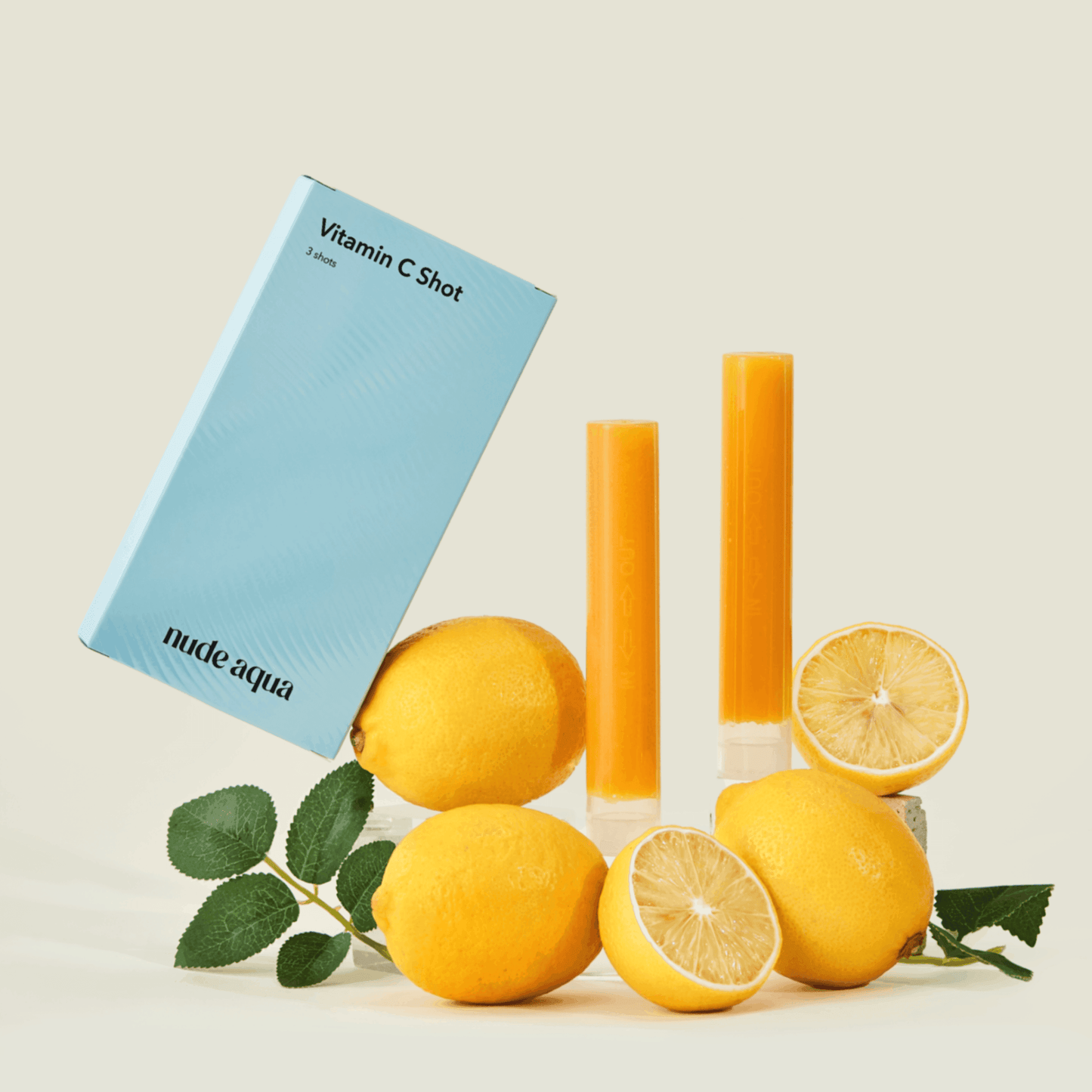Vitamin C Shot - Lemon 2-Pack - Nude Aqua