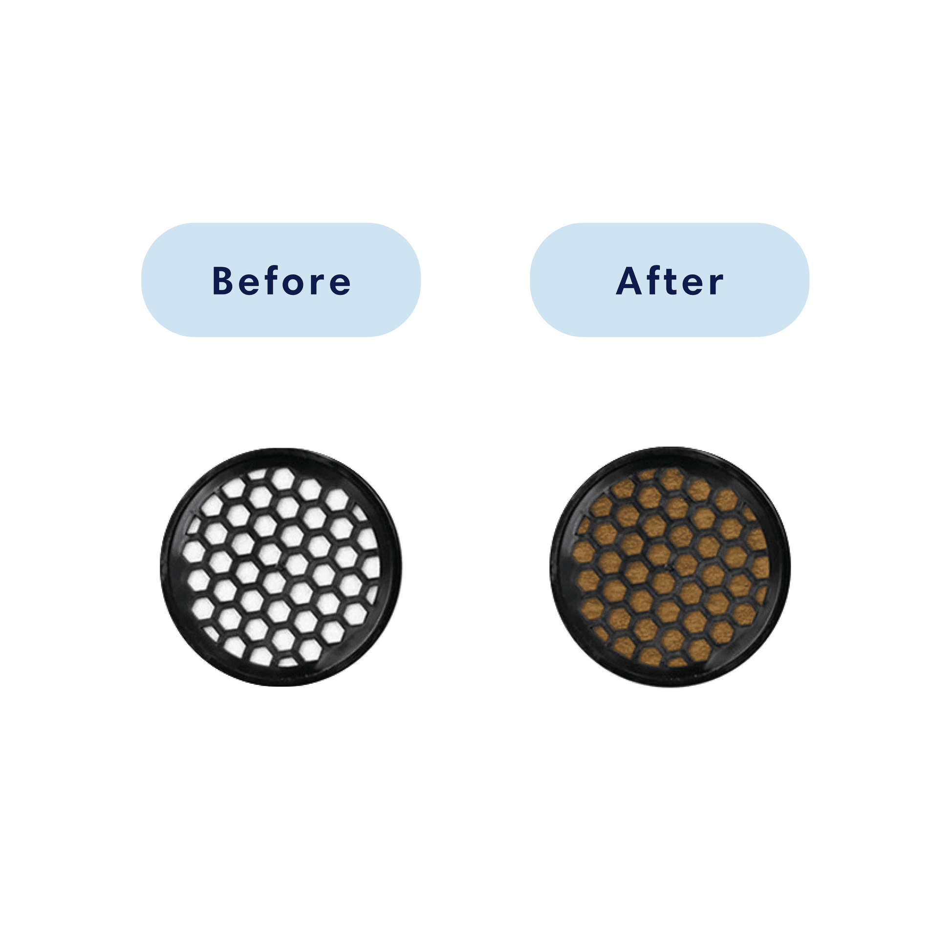 Activated Carbon Shower Filter 2-Pack - Nude Aqua