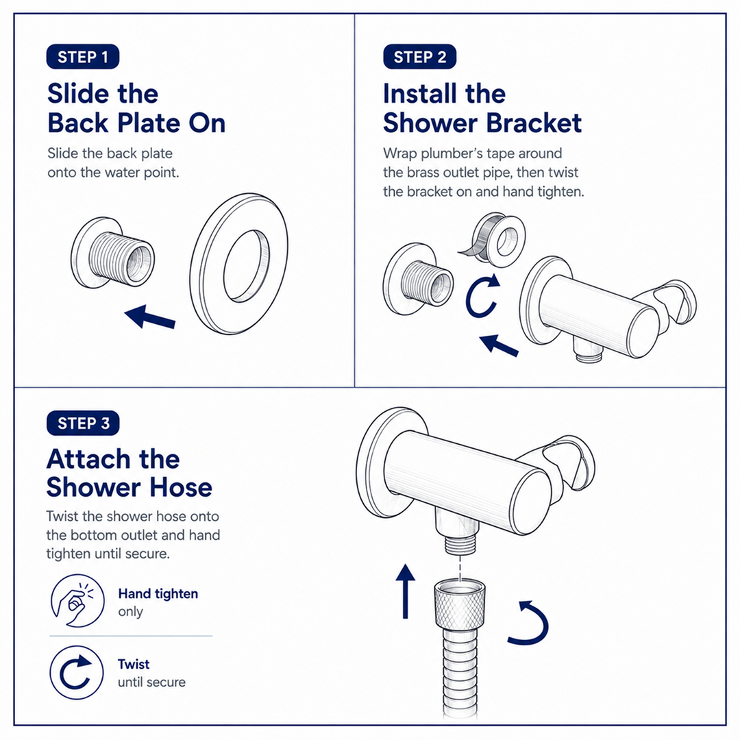 Adjustable Shower Bracket