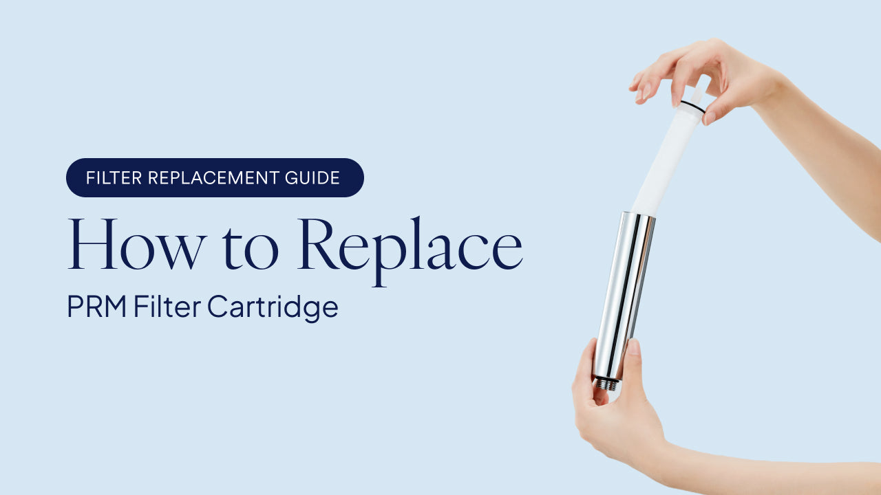 Load video: How to replace nude aqua Vitamin c filter