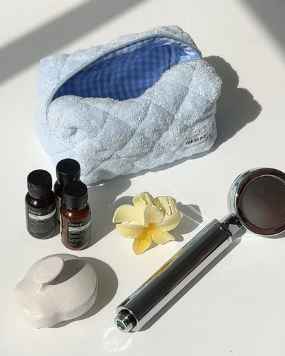 Make up bag Nude Aqua